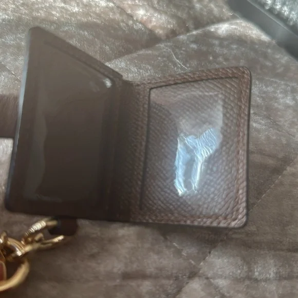 New- Coach Gold tone and Brown Keychain - Picture 11 of 16